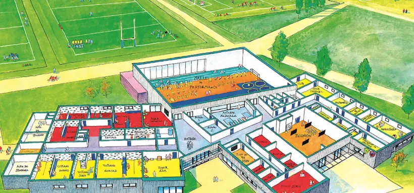 À Clermont, le foot et le rugby se partagent désormais le même centre de formation