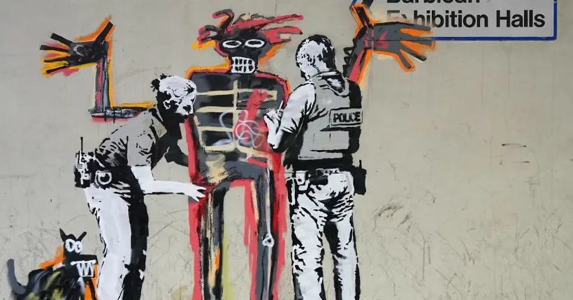Banksy dévoile deux nouvelles œuvres en hommage à Basquiat