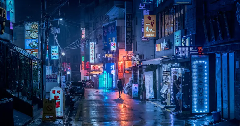 Déambulez sous les lumières colorées d’un Hong Kong cyberpunk avec Marcus Wendt