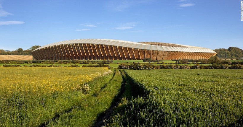 Le club le plus écolo du monde a obtenu le feu vert pour son nouveau stade en bois