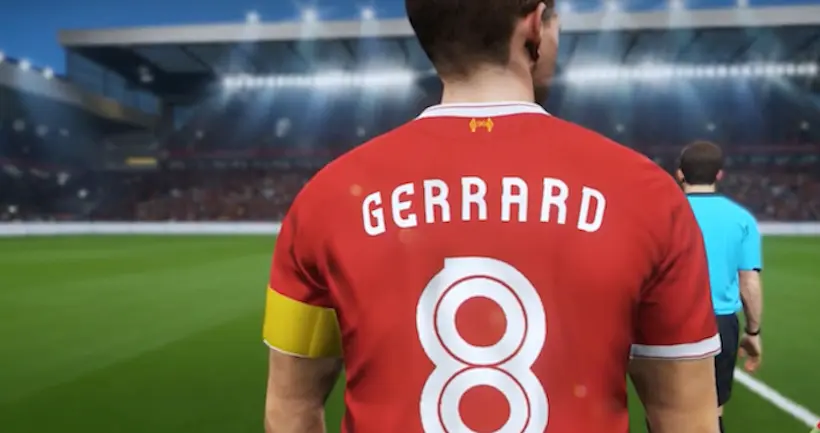 Vidéo : Steven Gerrard de retour sous les couleurs de Liverpool dans PES 2018