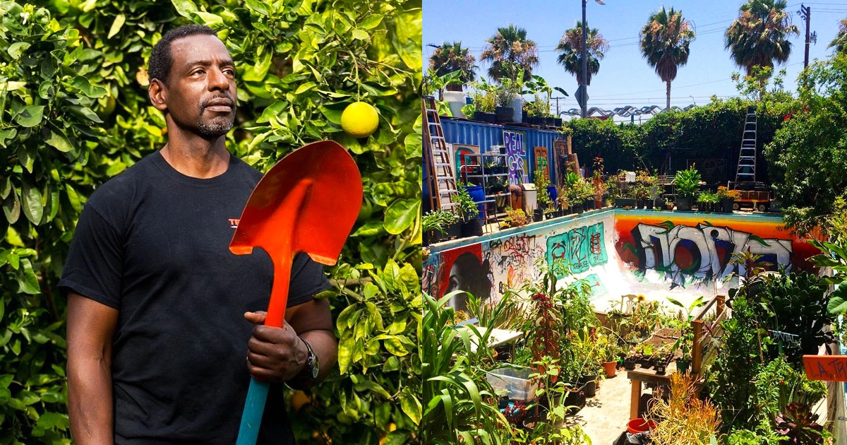 À LA, la lutte antiraciste de Gangsta Gardener passe par son potager