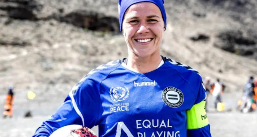 Entretien avec Sandrine Dusang, la footballeuse française qui a joué un match sur le Kilimanjaro