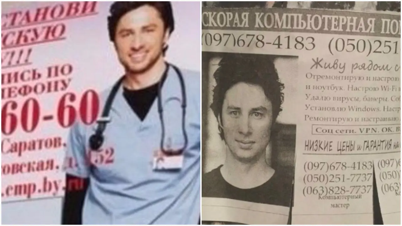 En Europe de l’Est, une pub pour une pilule contre les troubles de l’érection utilise Zach Braff à son insu