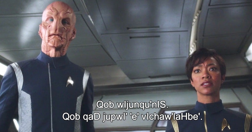 Star Trek Discovery Propose Des Sous Titres En Klingon Sur Netflix