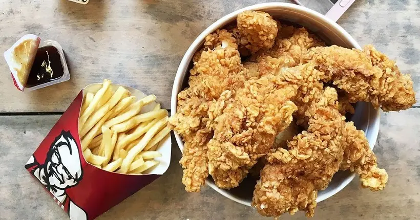 KFC ne suit que 11 comptes Twitter pour la meilleure des raisons