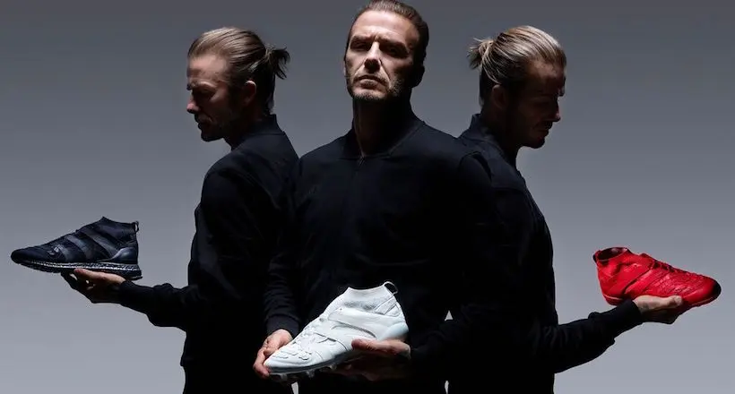 En images : David Beckham dévoile trois nouvelles versions des mythiques crampons Predator