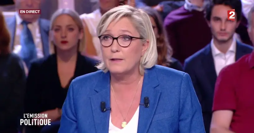 Ce qu’on a retenu du passage de Marine Le Pen dans L’Émission politique