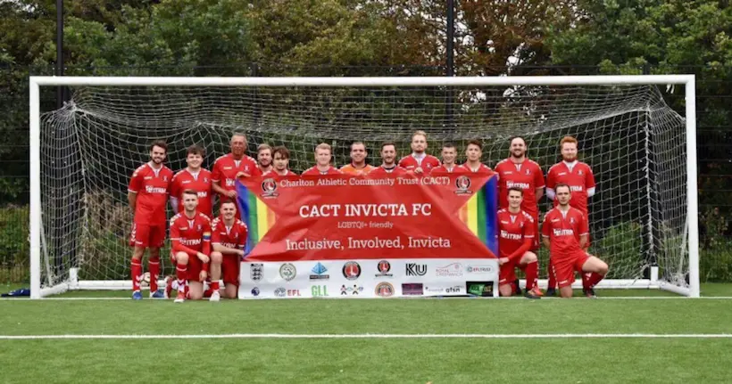 Le Charlton Athletic devient le premier club à partager son nom avec une équipe LGBT