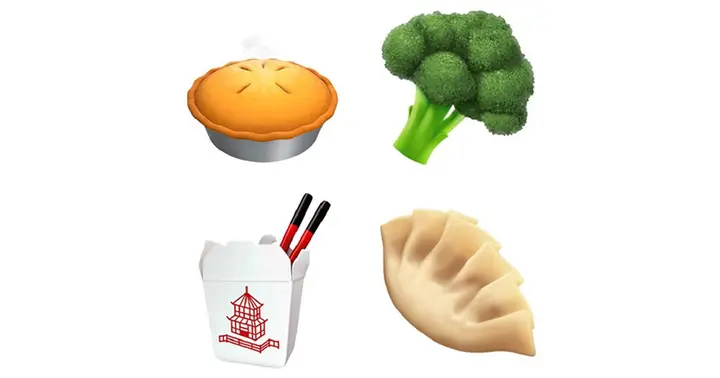 Alerte : brocoli et gyoza, voici les nouveaux émojis food de l’iPhone