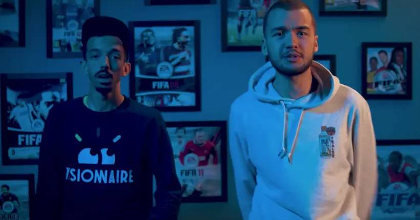 Vidéo : invités par Mcfly et Carlito, Bigflo et Oli lâchent un rap sur FIFA 18