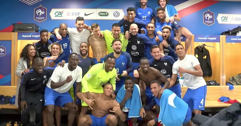 Vidéo : dans les coulisses des Bleus après la qualification pour le Mondial