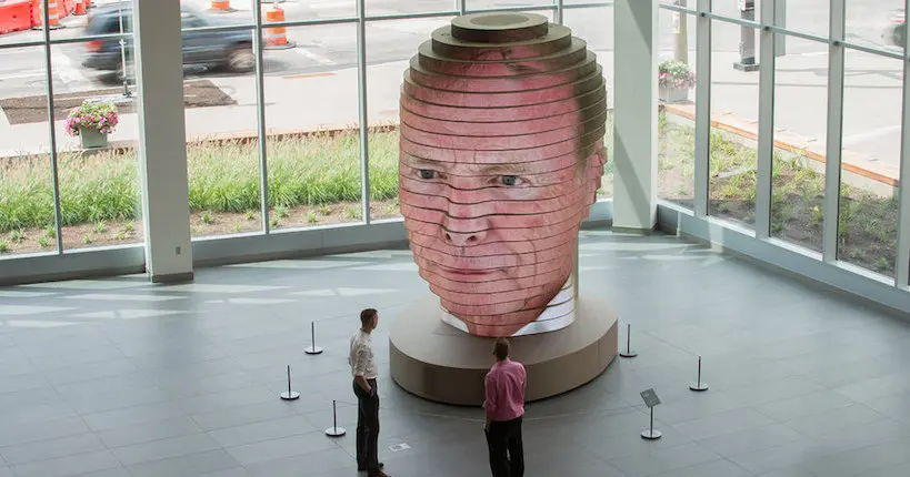 Créer des selfies géants en 3D, le projet de l’artiste Matthew Mohr