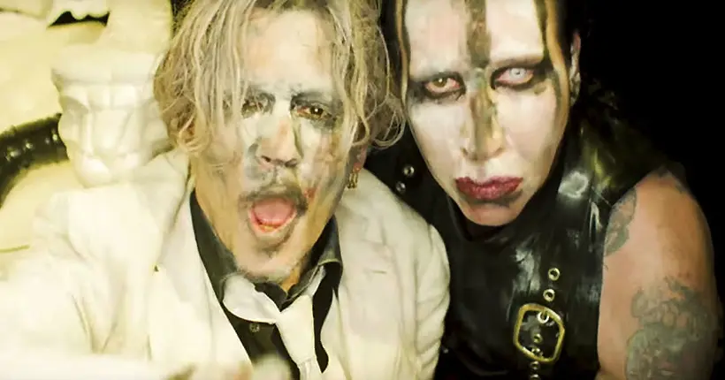 NSFW : Johnny Depp dans le dernier clip de Marilyn Manson