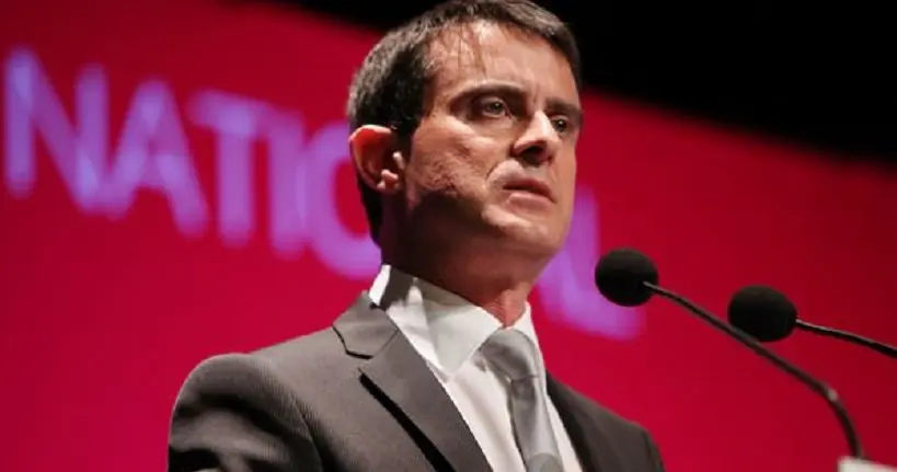D’après Le Canard enchaîné, pour Mélenchon, Valls est “un nazi”, “une ordure, un pauvre type, une merde”