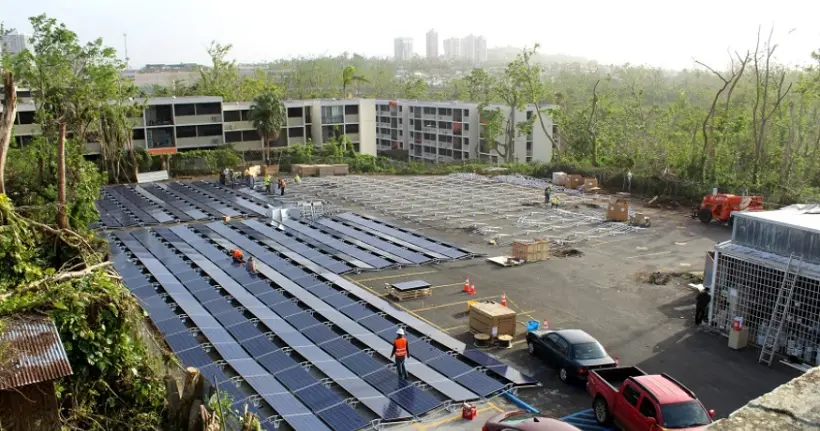 Après l’ouragan Maria, Tesla fait parvenir des centaines de batteries solaires à Porto Rico