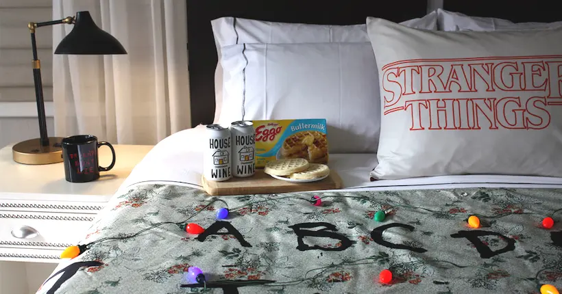 Gavez-vous de gaufres Eggo toute la nuit dans cette chambre d’hôtel Stranger Things