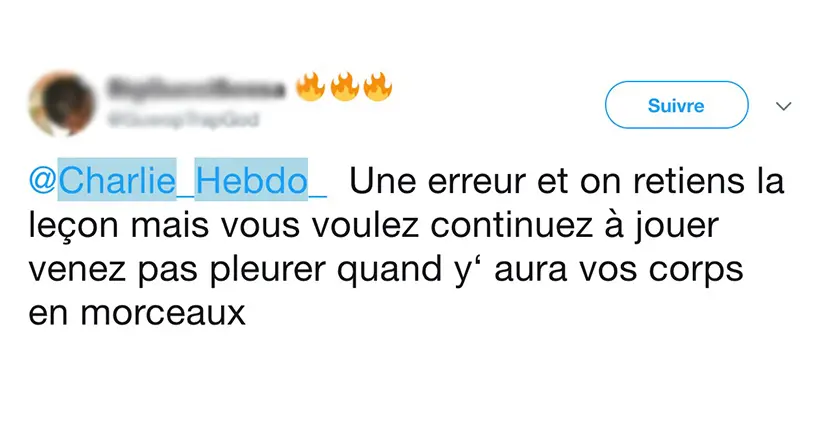 Après sa une sur Tariq Ramadan, Charlie Hebdo reçoit des menaces de mort sur Twitter