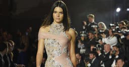 <p>CANNES, FRANCE &#8211; MAY 21:  Kendall Jenner walks the runway at the Fashion for Relief event during the 70th annual Cannes Film Festival at Aeroport Cannes Mandelieu on May 21, 2017 in Cannes, France.  (Photo by David M Benett/Dave Benett/Getty Images)</p>

