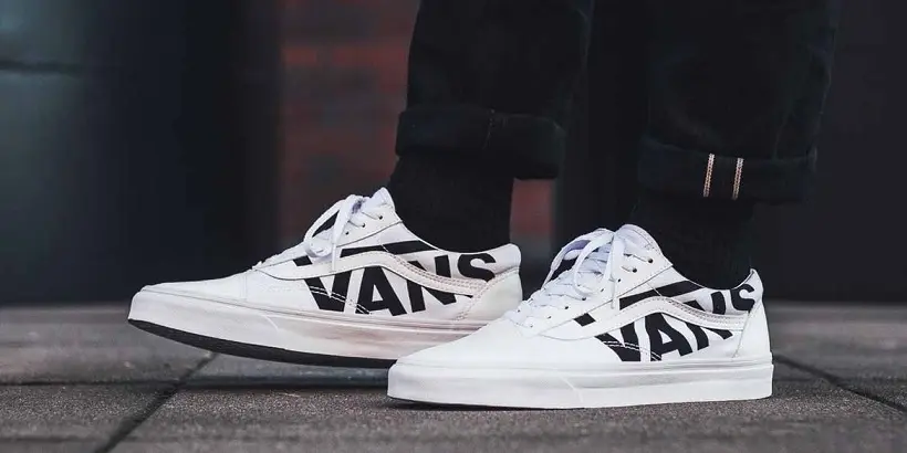 Vans revoit ses classiques avec son logo au format XXL