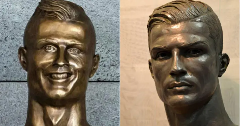 En images : Cristiano Ronaldo a (enfin) une statue à son effigie qui lui ressemble vraiment