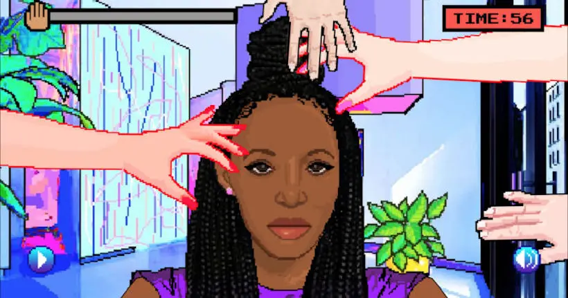 Voici Hair Nah, le jeu qui dénonce les relous qui se permettent de toucher les cheveux des femmes noires