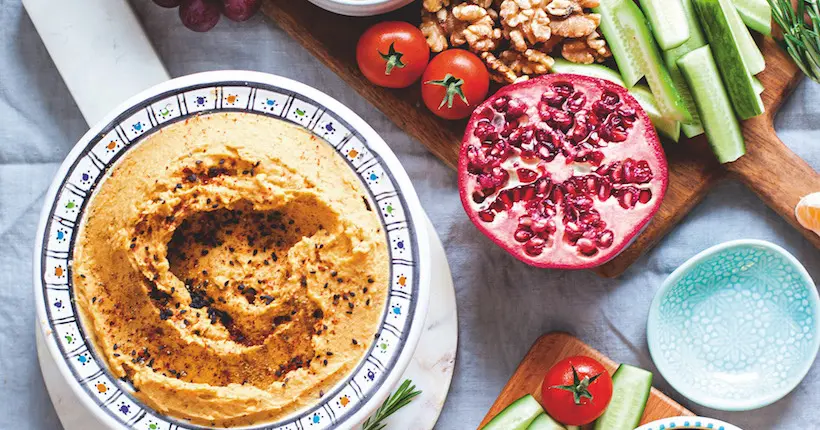 Tuto : le houmous pimpé à la patate douce de Cléa