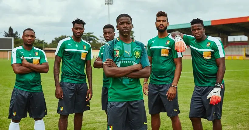 En images : MHD présente le nouveau maillot du Cameroun