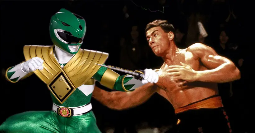 Quand Jean-Claude Van Damme se bastonne avec le Power Ranger vert