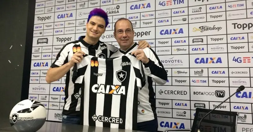 Un youtubeur devient l’un des sponsors maillot du club brésilien de Botafogo