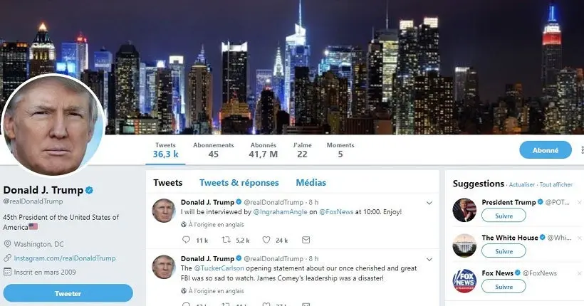 Pour son dernier jour de taf chez Twitter, il désactive le compte de Trump