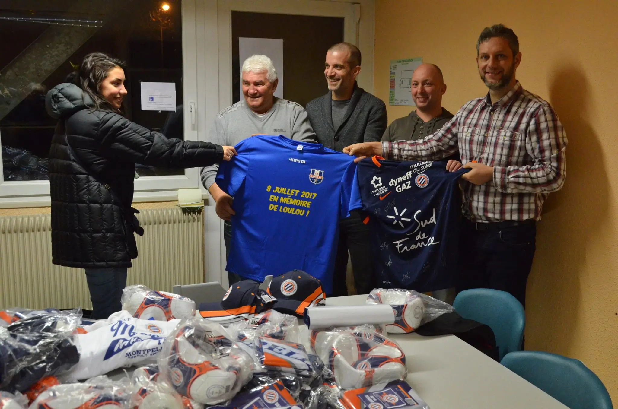 Découvrez le Thann FC 2017, le club amateur qui joue en orange et bleu en hommage à Loulou Nicollin