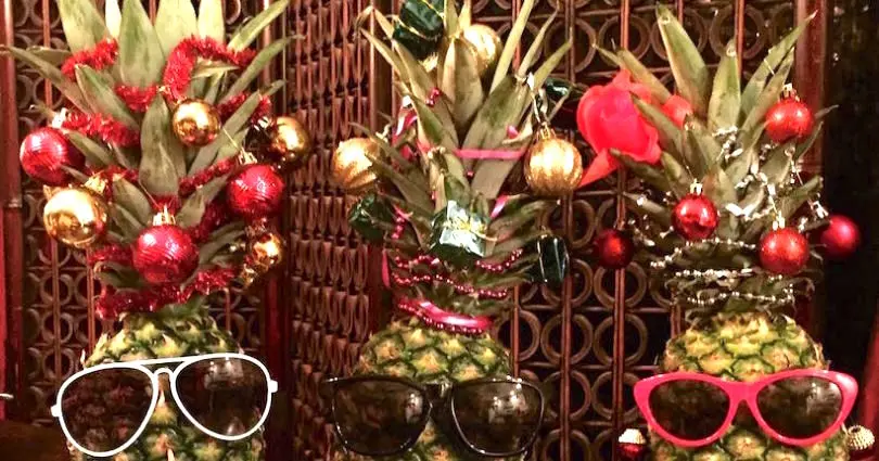 Plus cool que le sapin : l’ananas de Noël