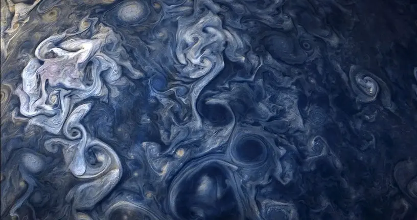 Quand la surface de Jupiter ressemble à des peintures impressionnistes