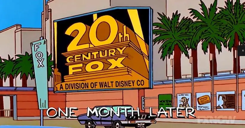 Les Simpson, décidément clairvoyants, avaient prédit le rachat de la 21st Century Fox par Disney