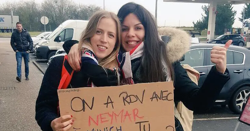 Deux supportrices du PSG ont pris la route pour Munich… en auto-stop