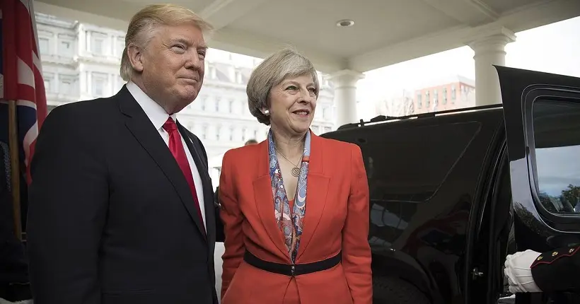 Quand Donald Trump veut clasher Theresa May sur Twitter mais tague la mauvaise personne