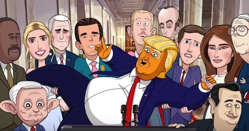 Teaser : la série animée de Stephen Colbert qui va se payer l’administration Trump