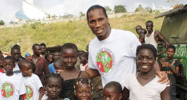 Avec sa fondation, Didier Drogba vient d’ouvrir une école dans un village de Côte d’Ivoire