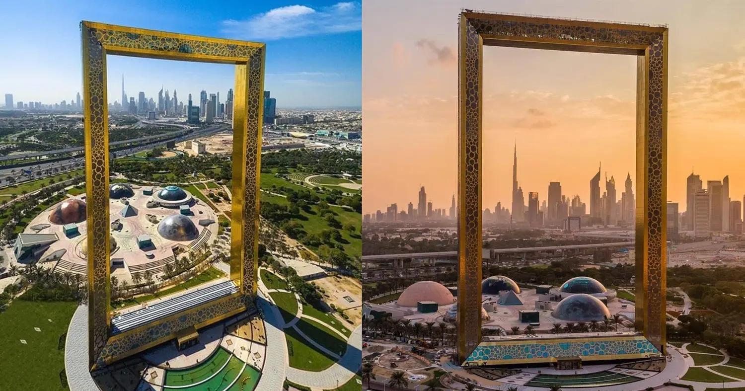 Dubaï installe le plus grand cadre du monde en plein cœur de la ville