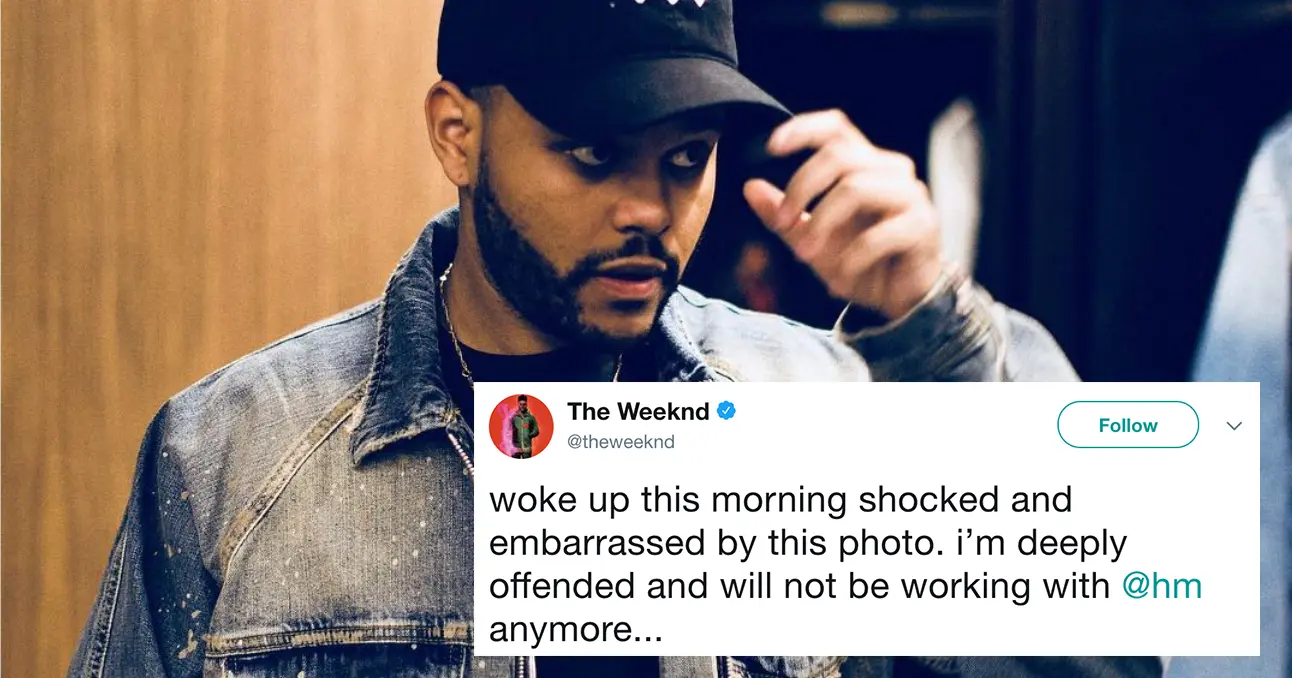 Après la polémique sur un sweat raciste, The Weeknd met fin à sa collaboration avec H&M