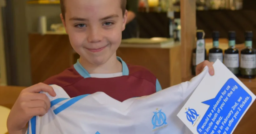 Vidéo : en guise de cadeau d’anniversaire, Dimitri Payet invite un jeune fan de West Ham au Vélodrome
