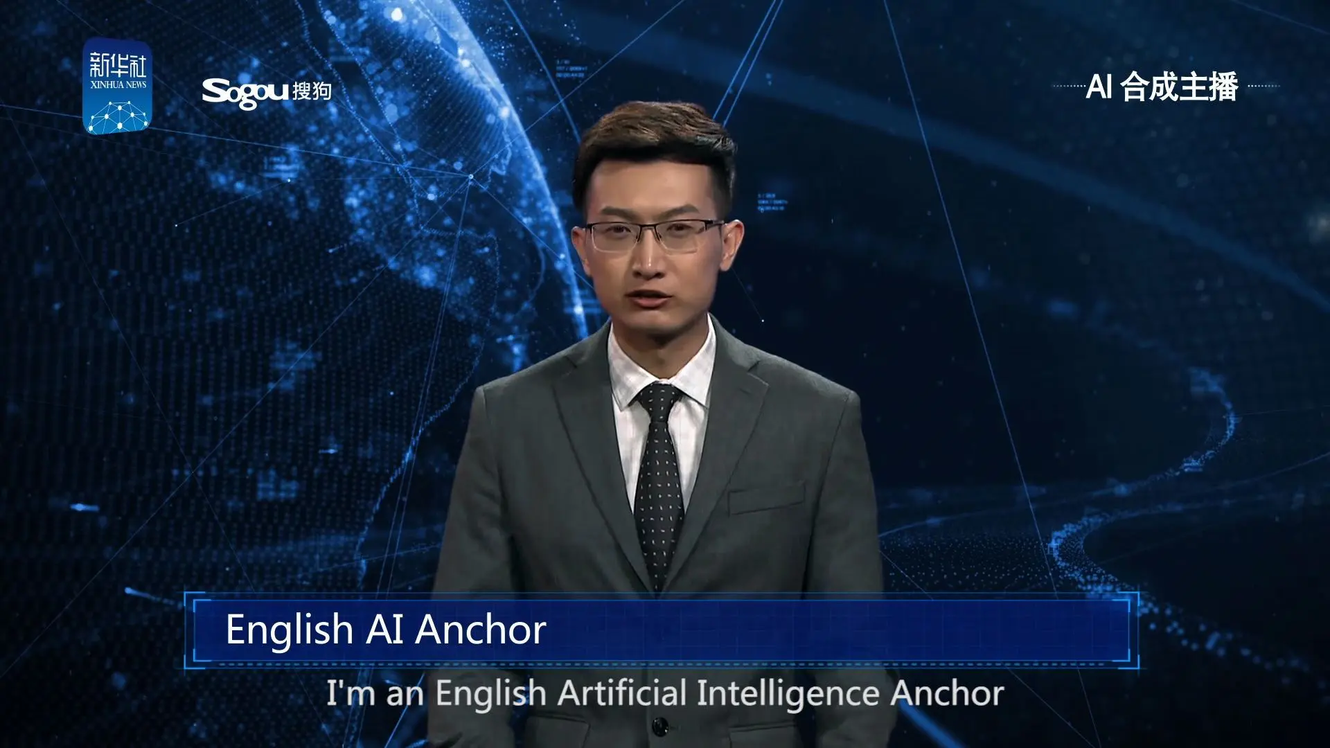 En Chine, une intelligence artificielle présente le JT