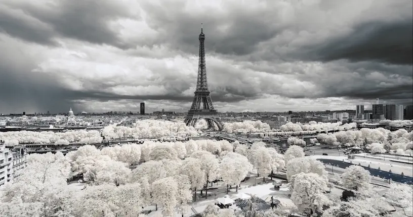 Plongez dans un Paris cotonneux grâce à la photographie infrarouge