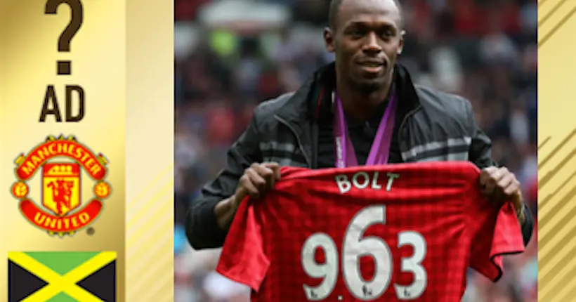 Si Usain Bolt devenait footballeur, à quoi ressemblerait sa carte dans FIFA 18 ?