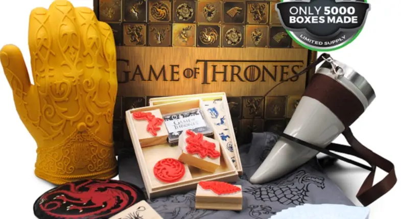 En images : la box cadeaux Game of Thrones pour survivre à l’hiver
