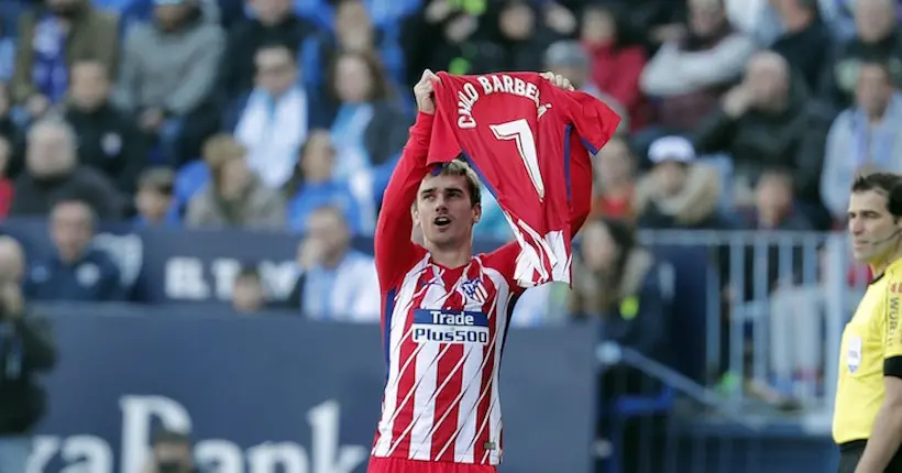 Antoine Griezmann a dédié son but à un jeune fan de l’Atlético de Madrid décédé sur les terrains