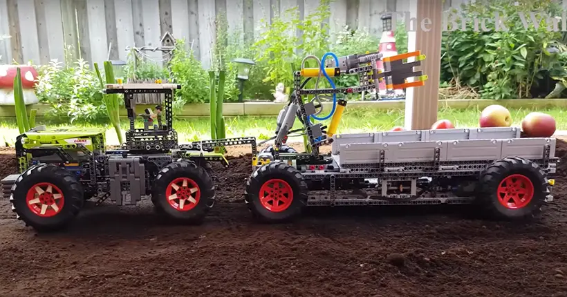 Vidéo : une machine en Lego pour récolter les fruits et légumes
