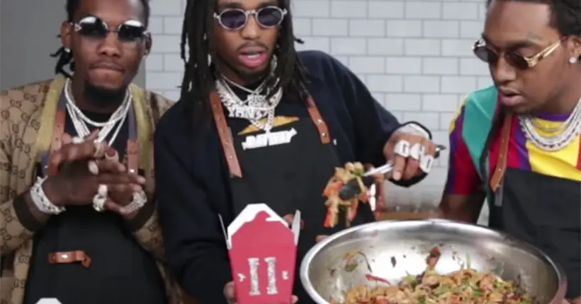 Vidéo : quand Migos dégaine le wok et prépare des nouilles sautées sur l’air de “Stir Fry”
