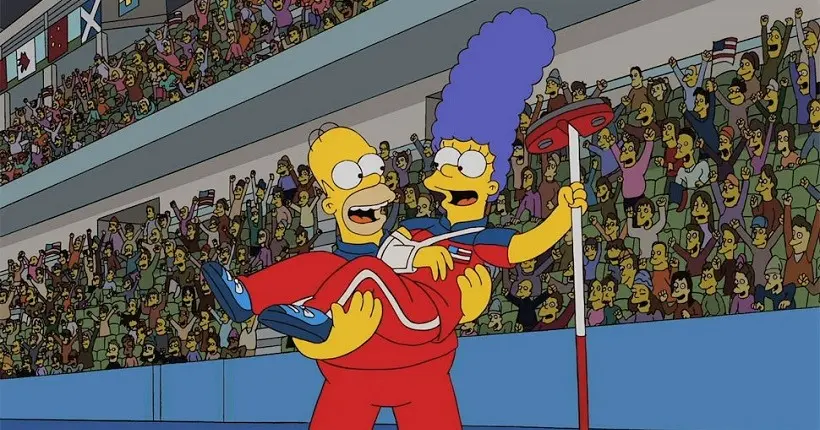 Les Simpson avaient prédit la médaille d’or des Américains en curling